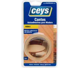 CEYS CANTO AUTOADHESIVO ROBLE ROLLO 5M